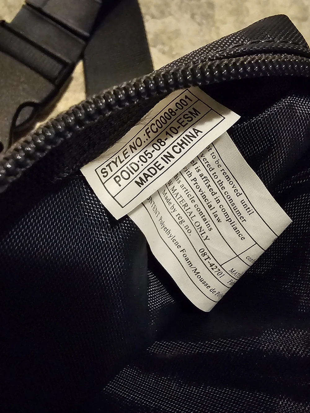 Nike Black Waist Pack Belt Bag - Picture 4 of 5